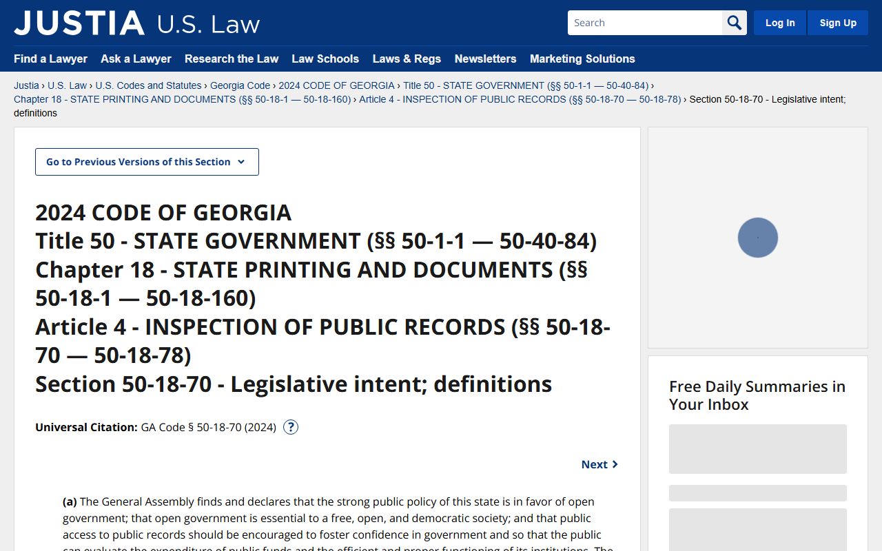 Stewart County court records Georgia public records policy statute