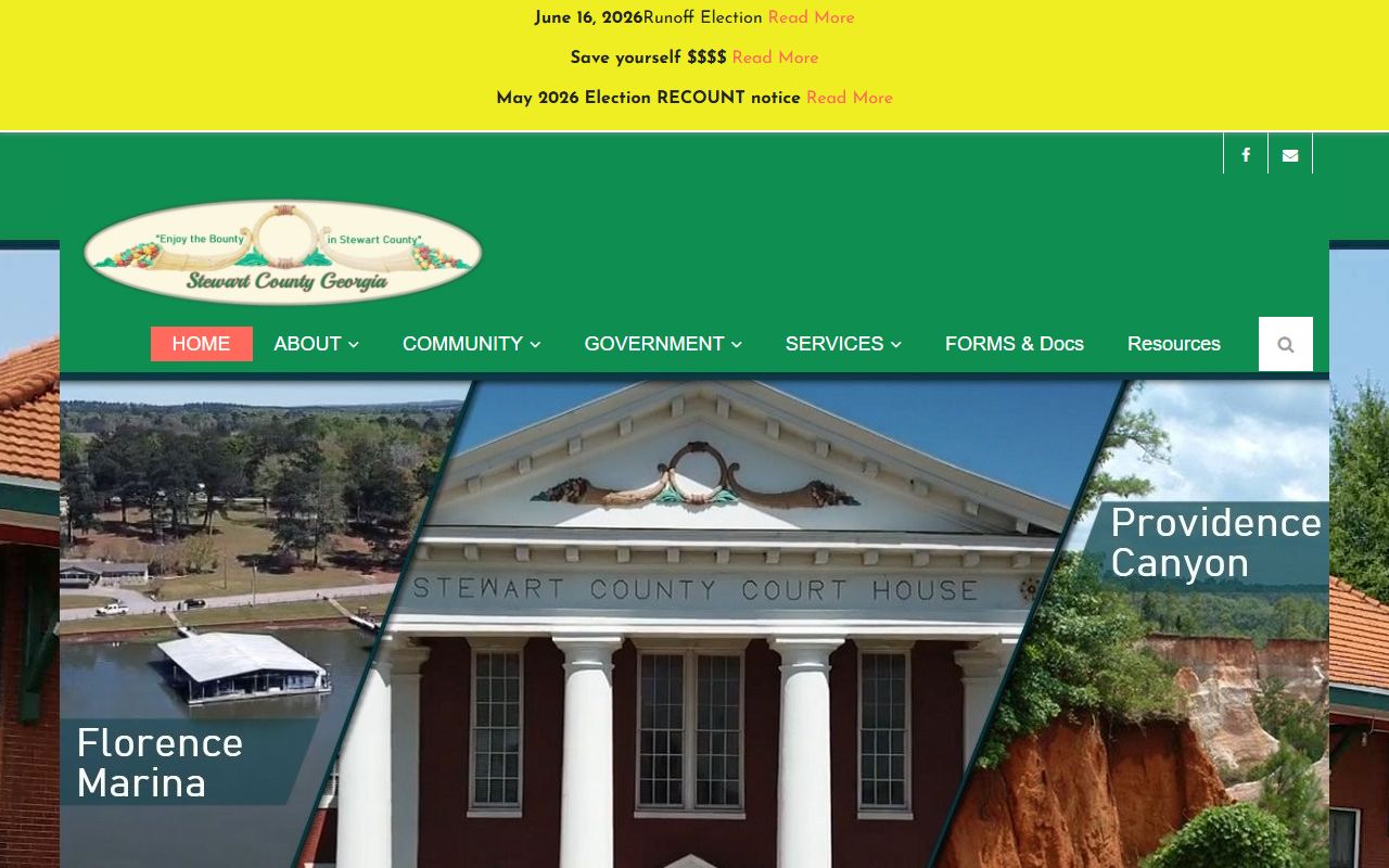 Stewart County court records official county homepage
