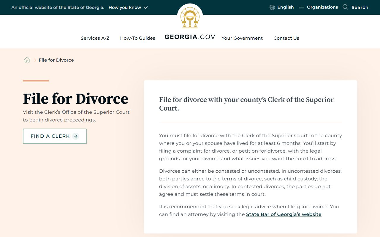 Stewart County divorce records Georgia file divorce service page